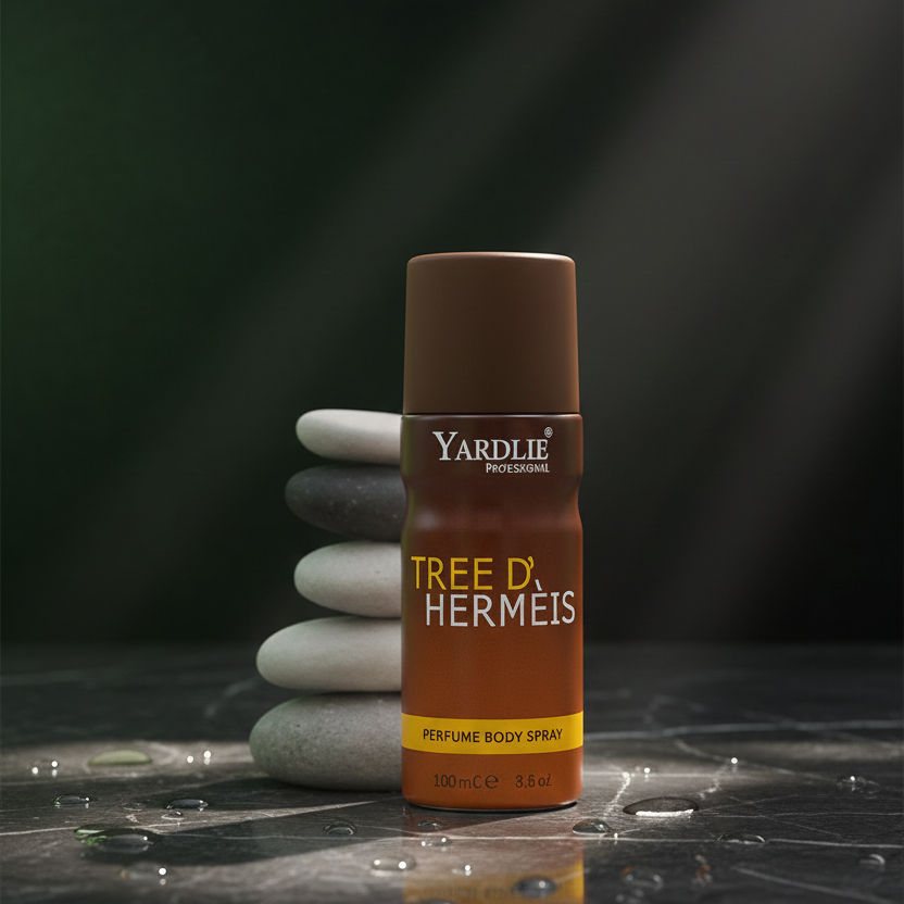 Yardlie Professional TREE D' HERMEIS Perfume Body Spray (150ml): Earthy, Woody, and Elegant Aromatic Deodorant for Men. - Image 2