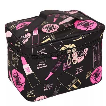 Floral Makeup Bag for Women โ Zipper Cosmetic Organizer(Multi color) - Image 3