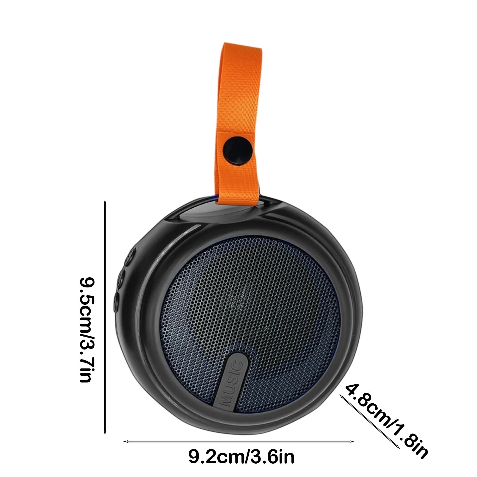 X-316 Mini Bluetooth Speaker Multi-Function Portable Wireless Outdoor Speaker with USB, TF Card & FM Radio (Random Color) - Image 3