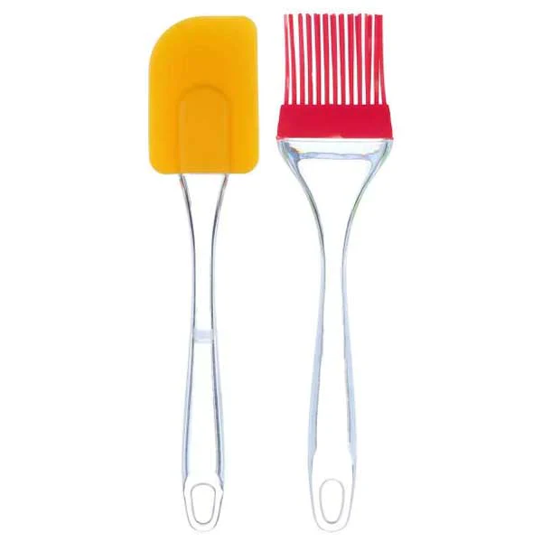 Pack Of 2 - Large Spatula & BBQ Oil Brush - Image 5