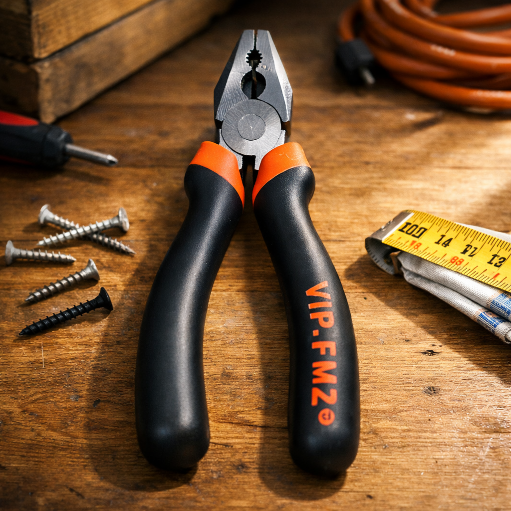 Heavy-Duty Combination Pliers Professional Grip Hand Tool 8 Inch - Image 4