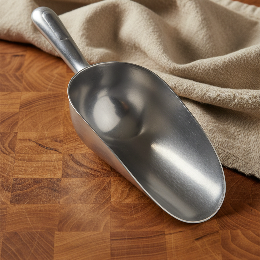Durable Cast Aluminum Utility Scoop - Image 3