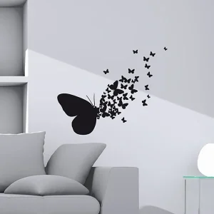 Flying Butterfly Wooden Wall Decor Butterflies WALL Decor