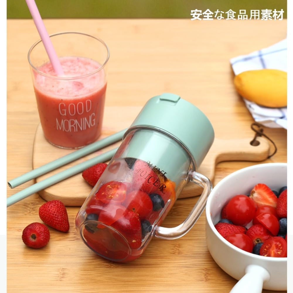 Crusher Juicer - Mug Shaped Portable Blender With Straw - Image 5