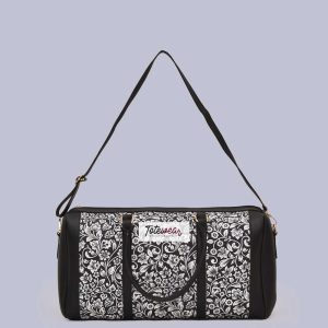Floral Duffel Bag – Stylish Large Capacity Travel & Gym Bag for Women(Random Color)