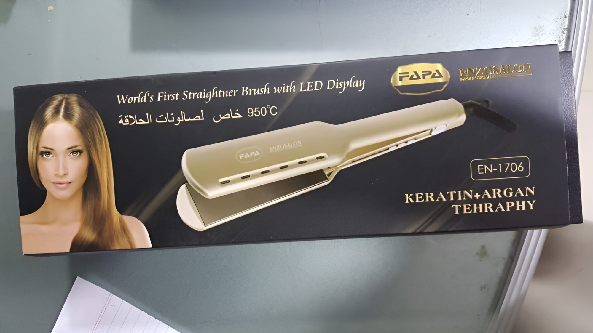 FAPAENZO Professional Hair Straightener | Women hair.