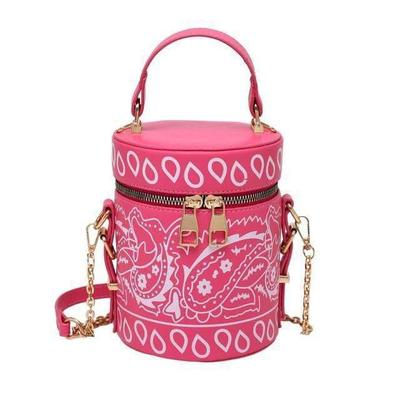 Pink Butterfly Printed Handbag for Girls 11-12 Inch | Premium Cute Shoulder Bag for School, Shopping & Daily Use - Image 2