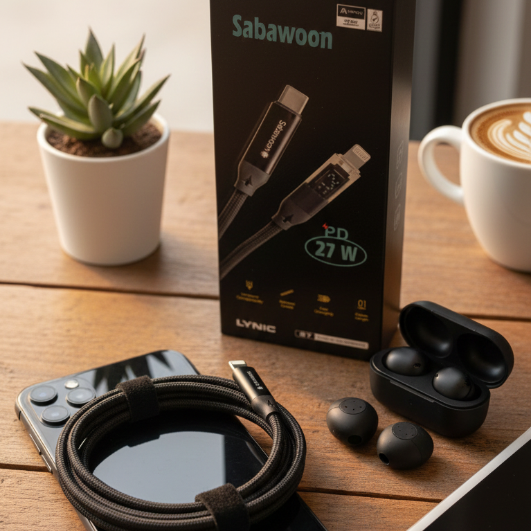 Sabawoon Type-C to iPhone Cable