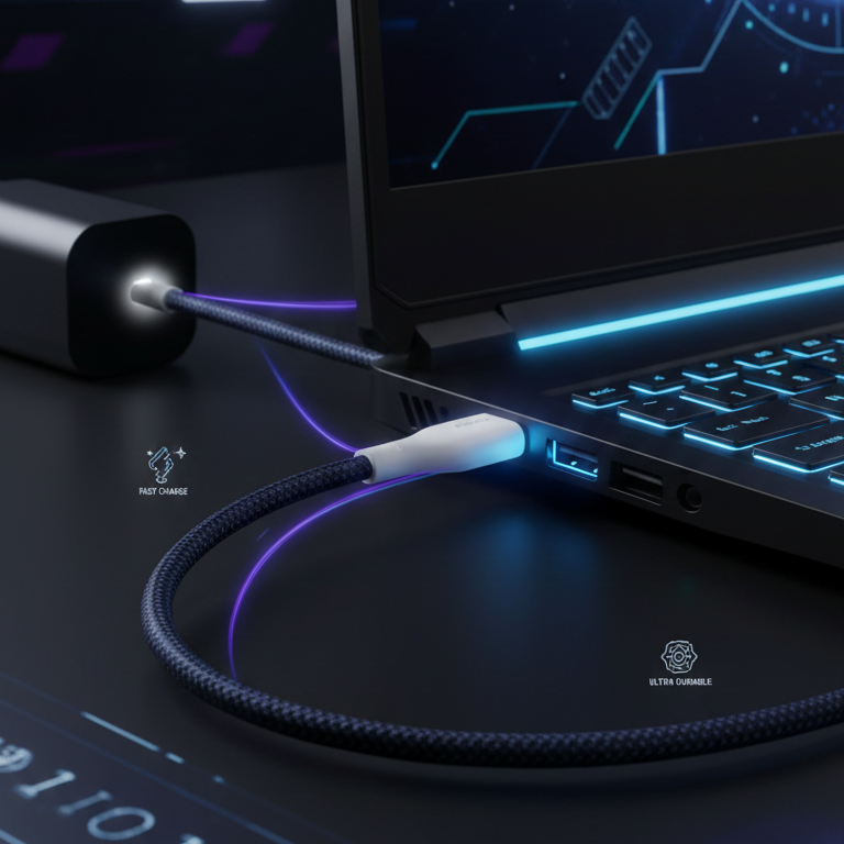 Ronin Type-C Fast Charging Cable Durable & High-Speed - Image 2