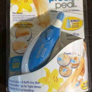 Precise Pedi - Electric Callus Remover Foot File, Cordless (Cell Operated)