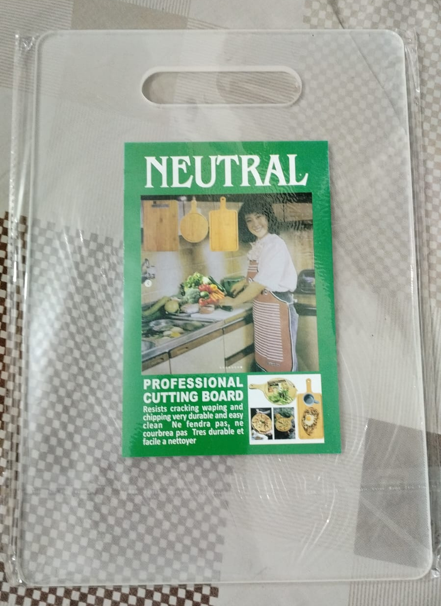 Premium Acrylic Cutting Board Durable Transparent Kitchen Chopping Board for Vegetables, Fruits & Meat - Image 3