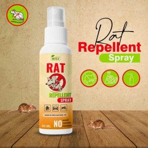 Rat Repellent Spray Protects Car Wires & Engine, Home & Office Use, Long-Lasting (50ml)