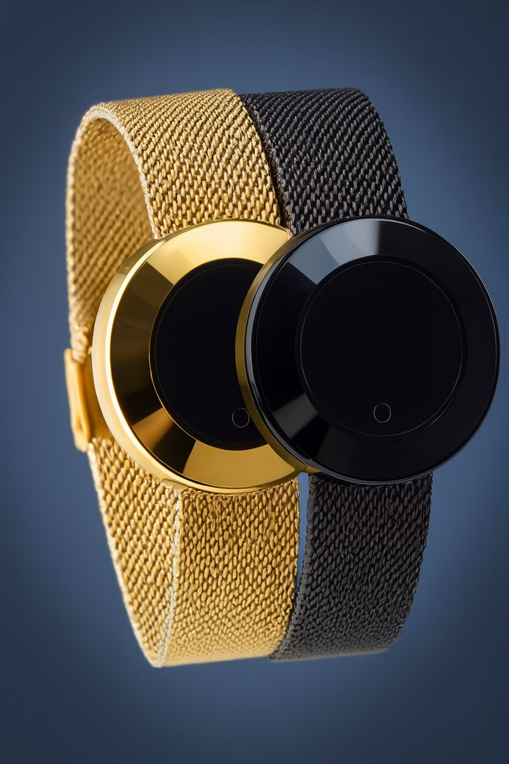 Ladies Smart Watch with Mesh Strap Stylish Digital Wristwatch