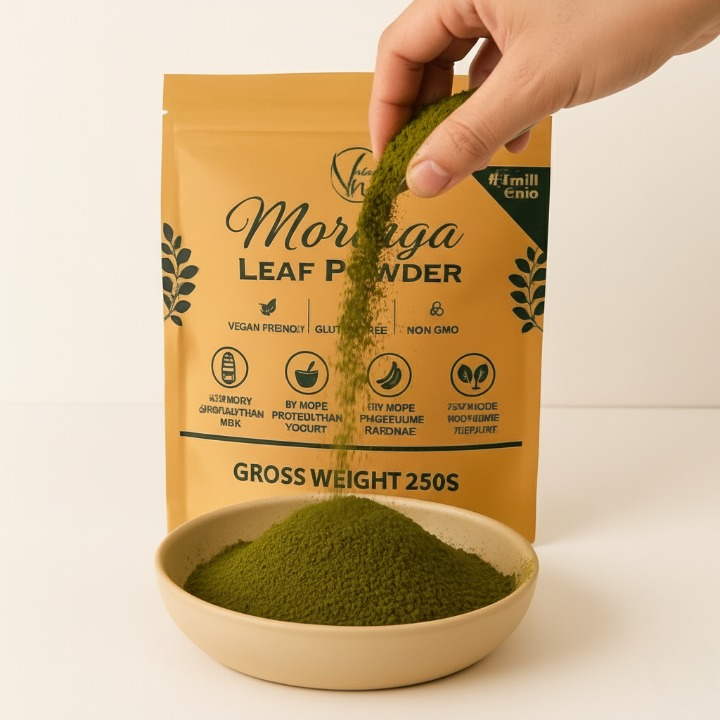 Organic Moringa Leaf Powder | Refined Herbal Supplement - Image 2
