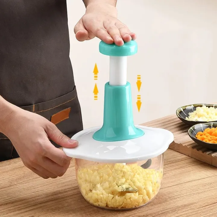 1.5L Push Chopper | Food Chopper Multipurpose - Image 2