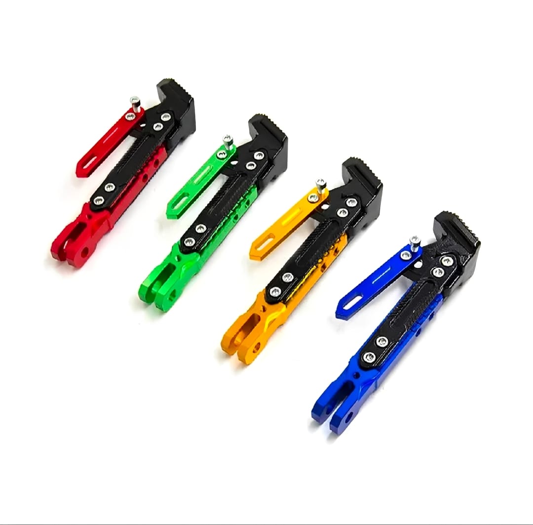 Universal Adjustable Aluminum Motorcycle Kickstand CNC Side Stand - Image 2