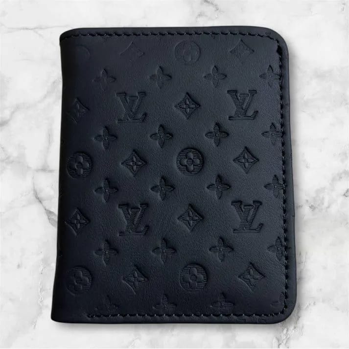 Classic Men's Genuine Leather Bifold Wallet - Slim Vertical Multi-Slot Card Holder - Image 2