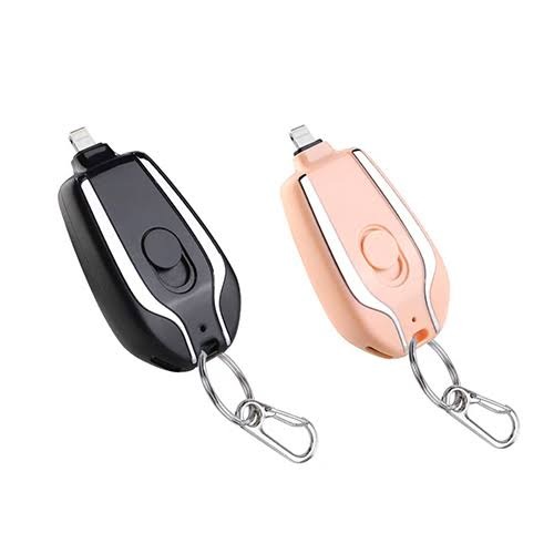 New Power Pod Portable Emergency Keychain Power Bank for iPhone High Speed Instant Plug and Play Compact External Backup Battery Mobile Accessory Pod - Image 2