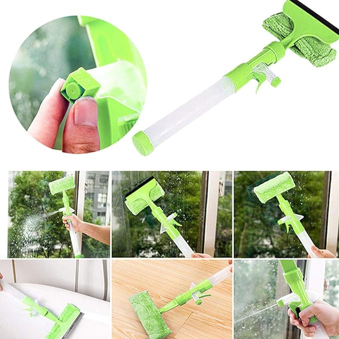 3 in 1 Fiber Wiper Sprayer Wash, Wipe and Soak