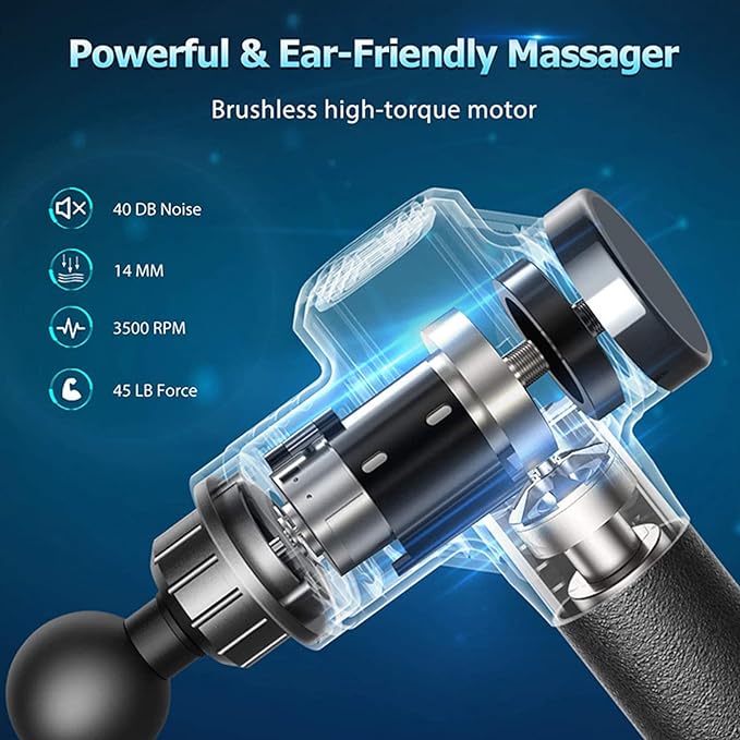 Massage Gun improve flexibility. MGE-006 (random color) - Image 4