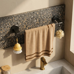 Simple Multifunctional Towel Bar | Strong Load-Bearing 10kg | 50cm