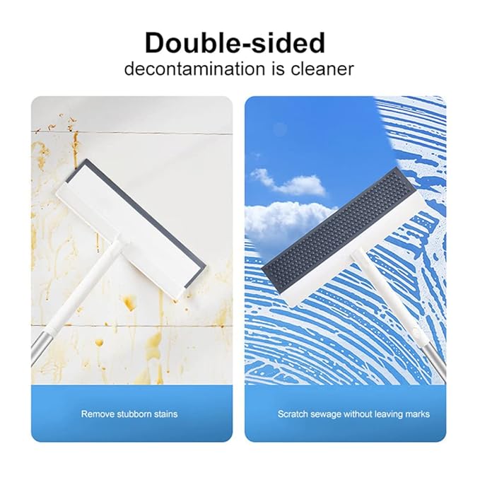Royal 2 in 1 Scrapper and Glass Wiper Streak-Free Window & Mirror Cleaning Tool - Image 5