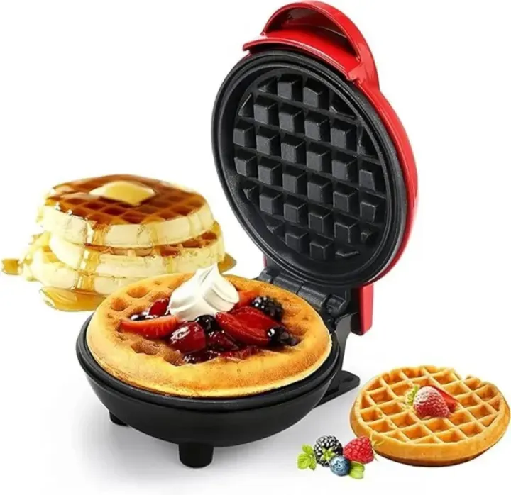 Waffle Maker Breakfast Machine Non Stick Easy Clean Compact Electric Appliance For Quick And Delicious Homemade Waffles - Image 5