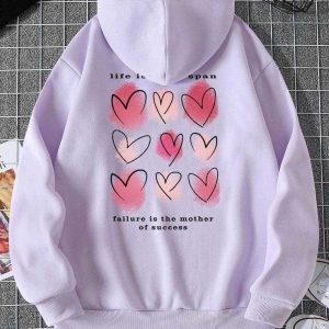 CLASSY STYLISH Print Kangaroo Hoodie huddy Pocket Drawstring Casual Pullover Hodie Long Sleeves Export Quality Huddie Winter Wear Hoody For Women Girls