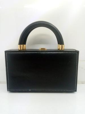 Black Floral Embellished Handbag for Women | Premium PU Leather Shoulder Bag for Office, Shopping & Daily Use - Image 4
