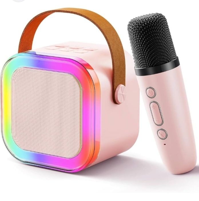 K12 Portable Speaker With Mic | Karaoke Microphone With Speaker | Portable Wireless Bluetooth Speaker - Image 4