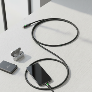 Sabawoon Type-C to Type-C 120W Fast Charging Cable Ultra-Durable, Super-Speed Power Delivery