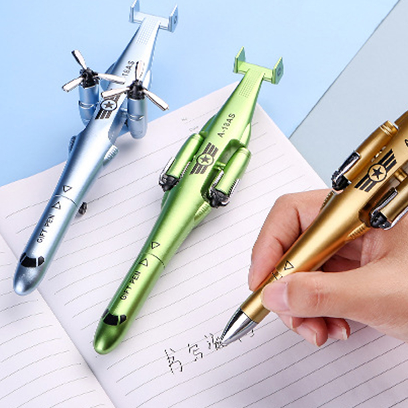 Airplane Design Metal Ballpoint Pen Creative Aircraft Shape Gift Pen for Kids & Adults | 1Pc - Image 3