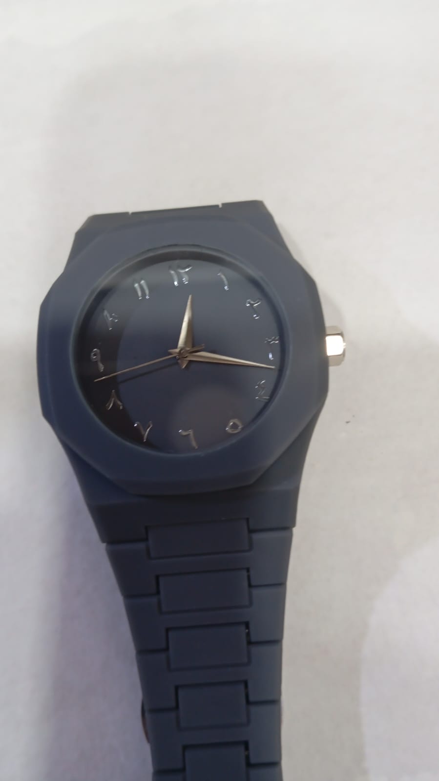 The Noir Eastern Minimalist Matte Black Octagonal Timepiece ( without box) - Image 5