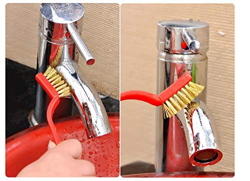 Gas Stove Cleaning Wire Brush Kitchen Tool Metal Fiber Brush Set of 3 Brush - Image 2