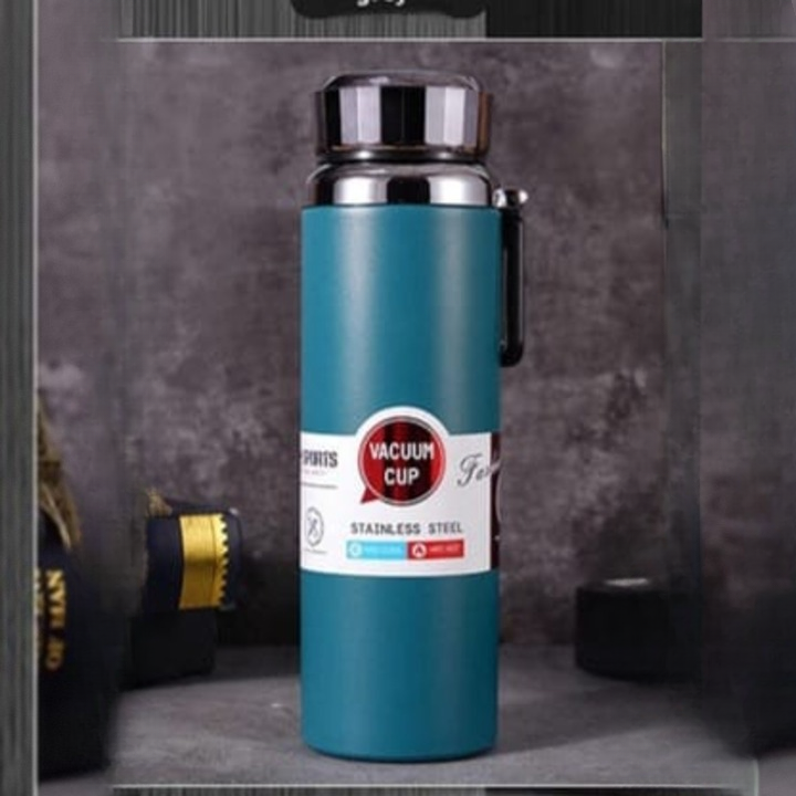 Elegant 800ml/1000ml Thermal Stainless Steel Bottle Vacuum Insulated Leakproof Water Bottle | Random Color