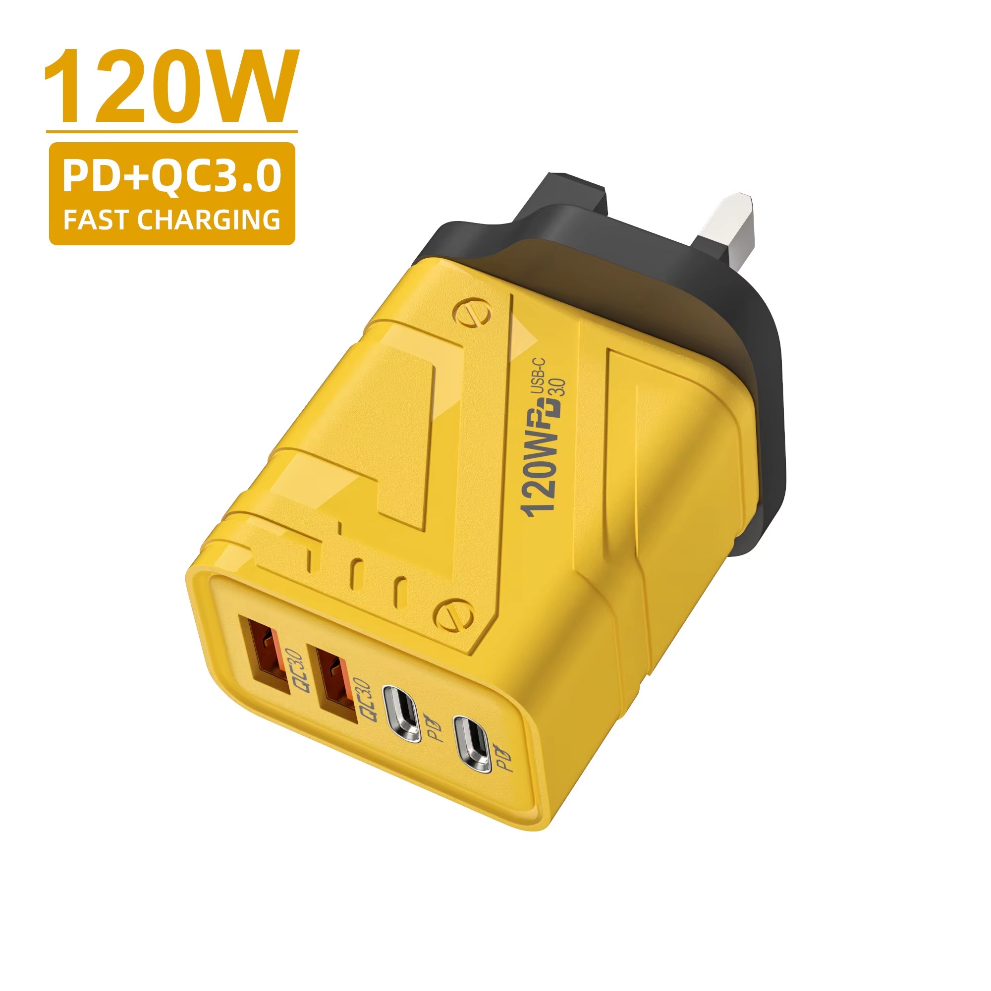120W Fast Power Adapter Wall Charger