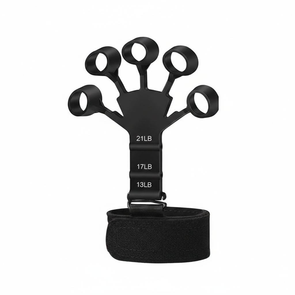 1Pcs Silicone Gripster Grip Strengthener Finger Stretcher Hand Grip Trainer Gym Fitness Training And Exercise Hand Strengthened - Image 4