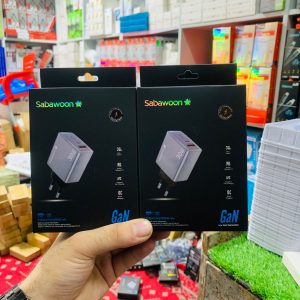 Sabawoon 30W GAN Fast Charging Power Brick for All Devices without caple