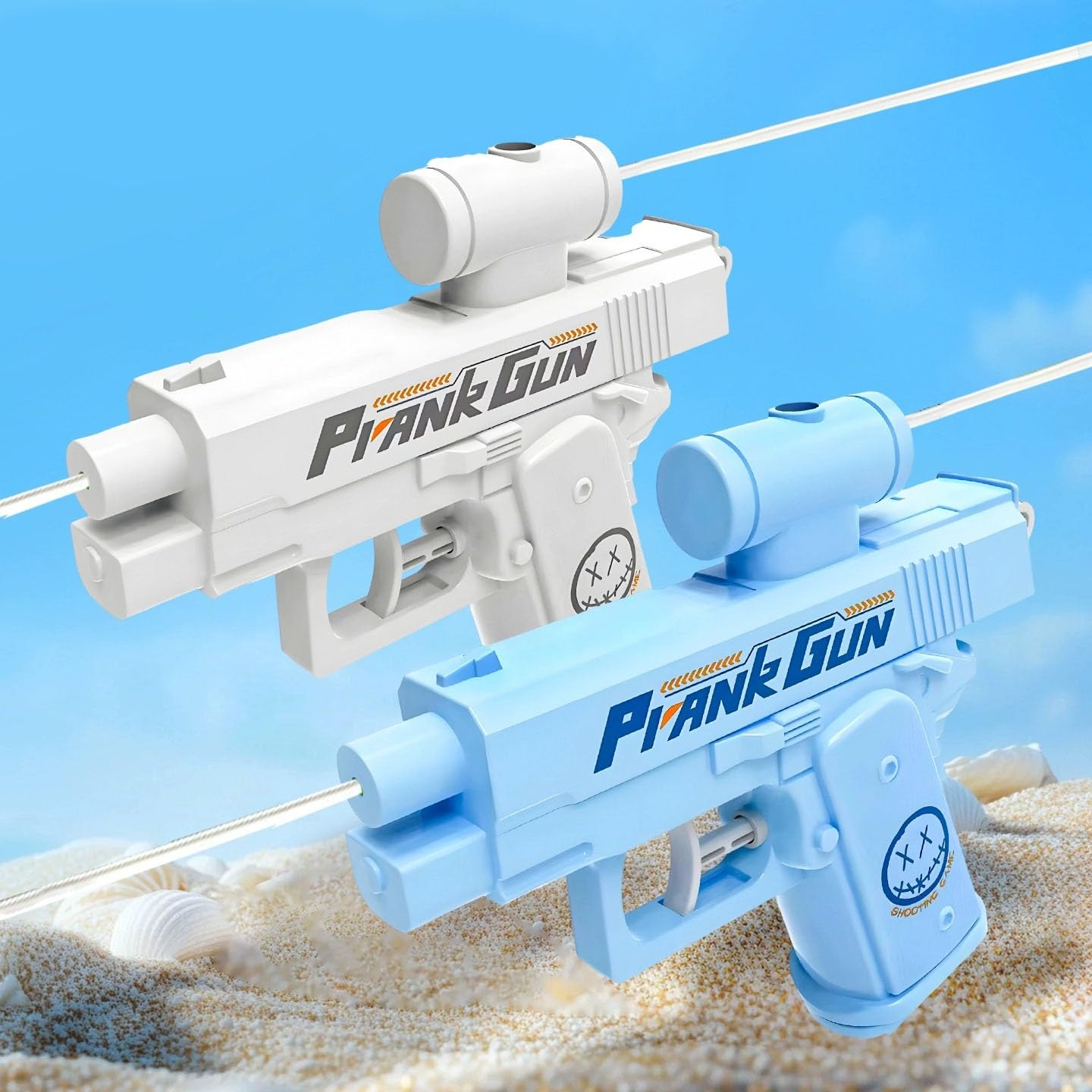 Two-Way Prank Water Gun | Reversible Squirt Battle Toy