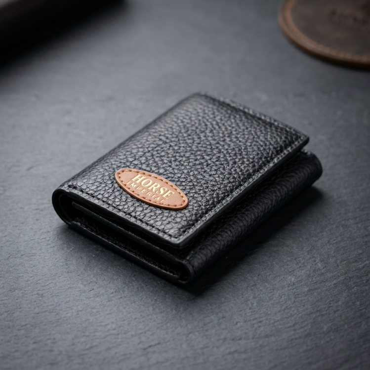 Trifold Short Wallet for Men & Women with Zipper Cash Pocket 10 Card Slots and Hidden Compartments - Image 4