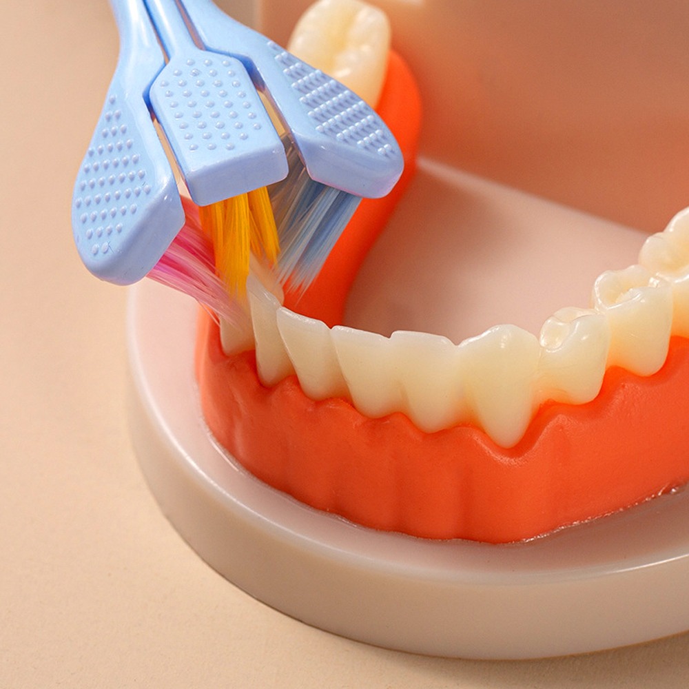 Three-Sided Soft Hair Toothbrush - Image 3