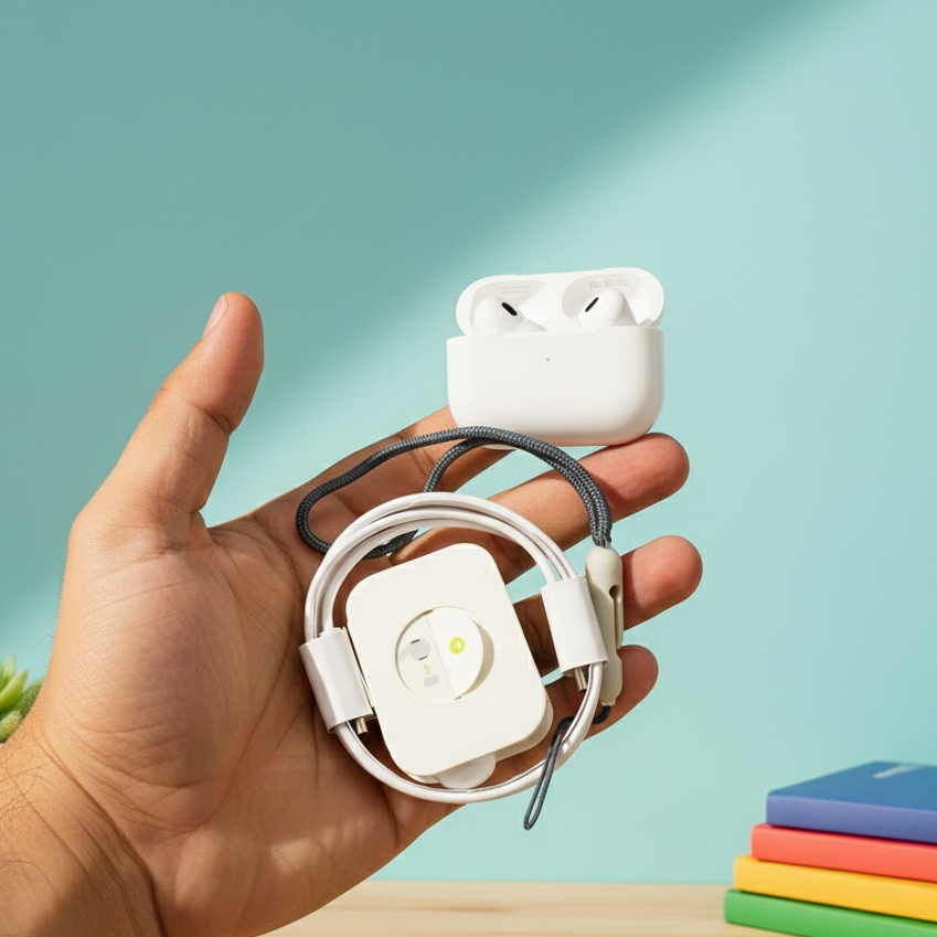 Airpods Pro 2 Anc Durable Quality Comfortable Fit Compact Design Active Noise Cancellation Perfect Choice For Daily Music Calls And Travel Needs - Image 2