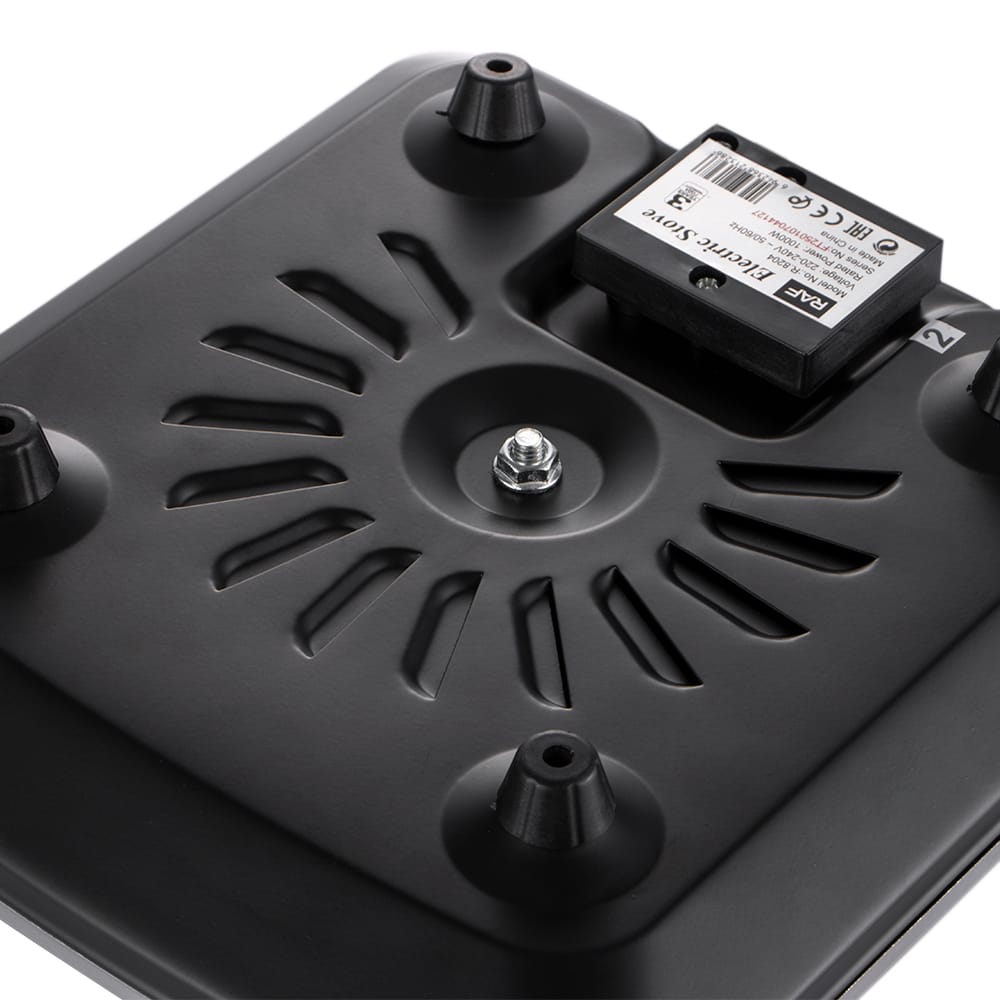 Electric Stove with Independent Controls, Overheat Protection, and Easy-to-Clean Design - Image 3