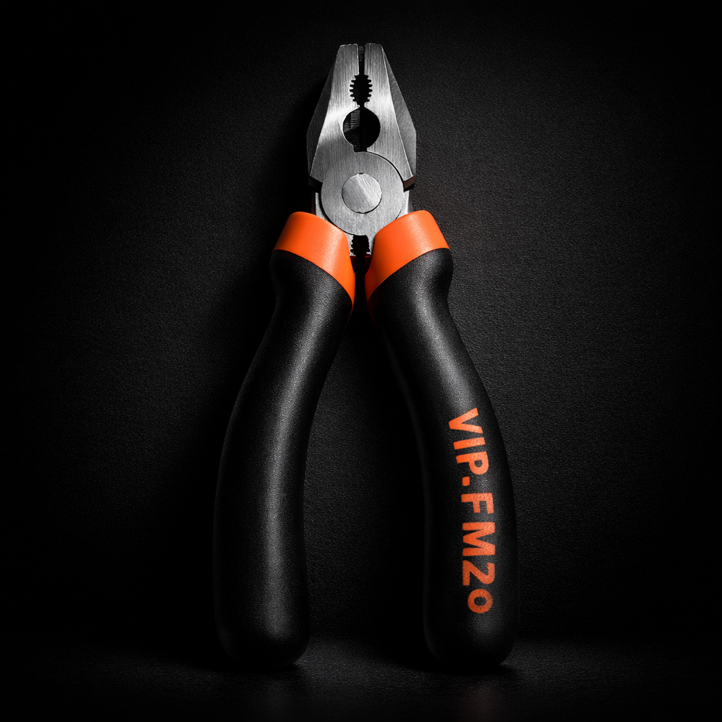 Heavy-Duty Combination Pliers Professional Grip Hand Tool 8 Inch - Image 2