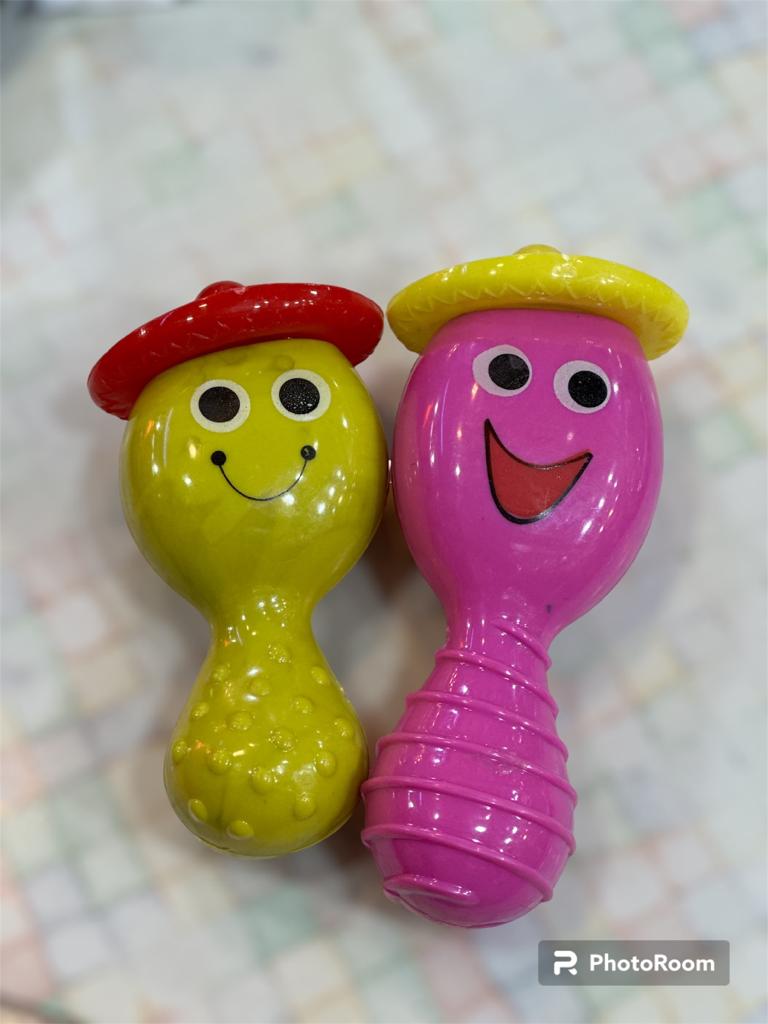 Huiye Child Shake Fun Toy Hand Baby Rattle And Shake Musical Toy Rattle For Kids ( 2PCS SET) - Image 2