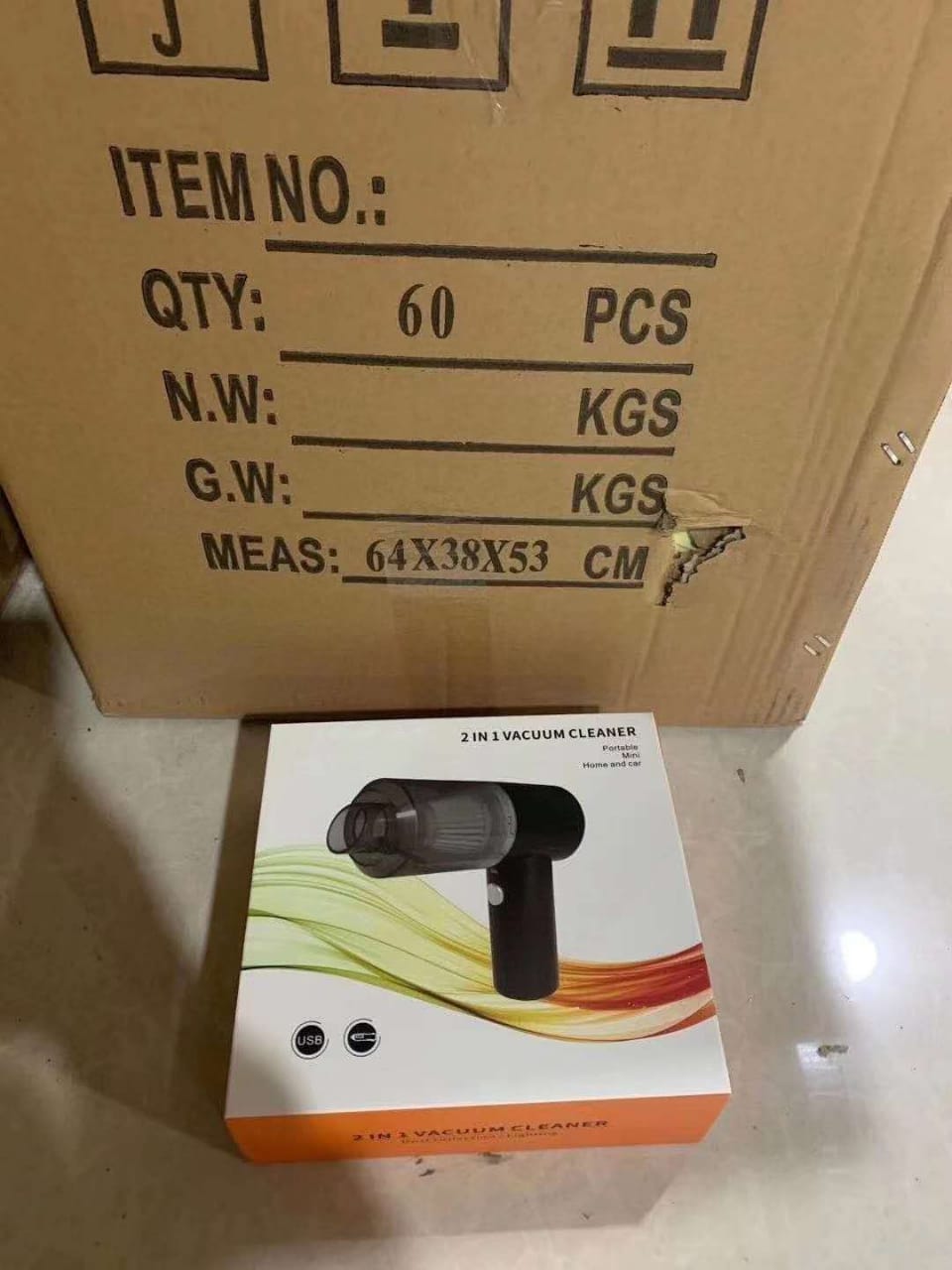 Vacuum Cleaner Household Powerful 2 In 1 Dual Mode Cordless Handheld Wireless Handy Portable light weight Vacuum Cleaner - Image 4