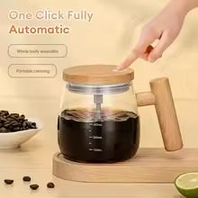 Self Stirring Coffee Mug Electric Automatic Mixing Cup for Coffee, Milk, & Drinks