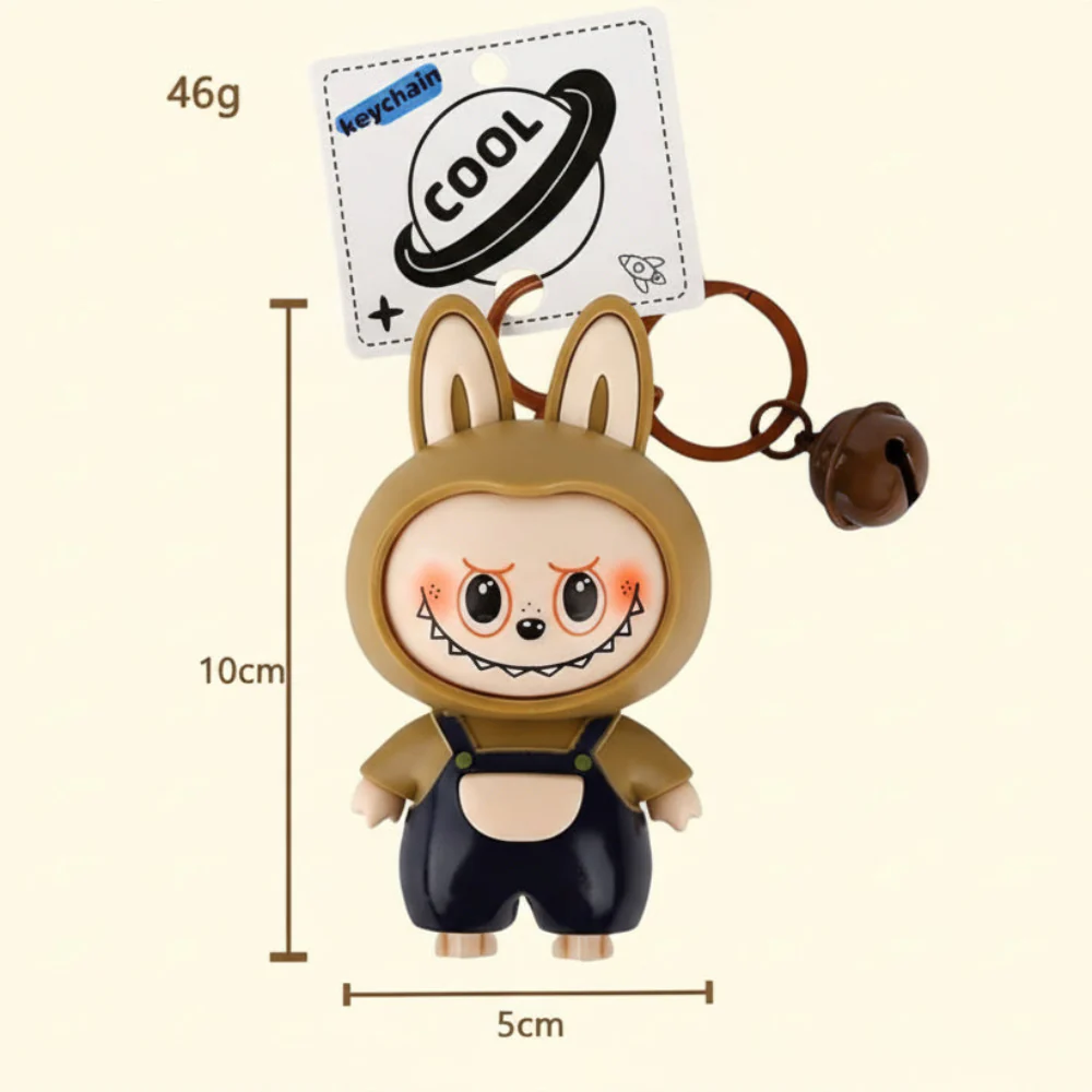 Labubu Face Changing Doll Toy | Mini Cartoon Keychain | Cute Style Decompression Toy | ( Random Color ) - Image 4