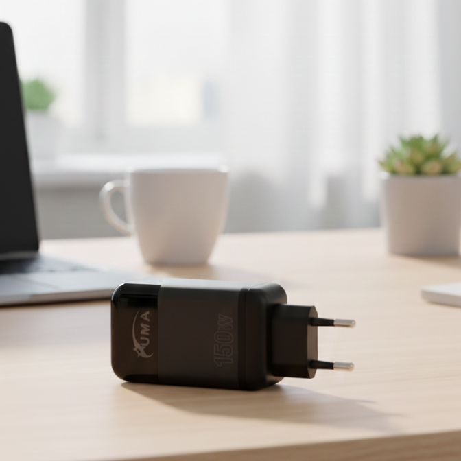 150W Super Fast Charger High Speed Charging Durable Quality Compact Design Reliable Utility Powerful Performance (Without Cable) - Image 2
