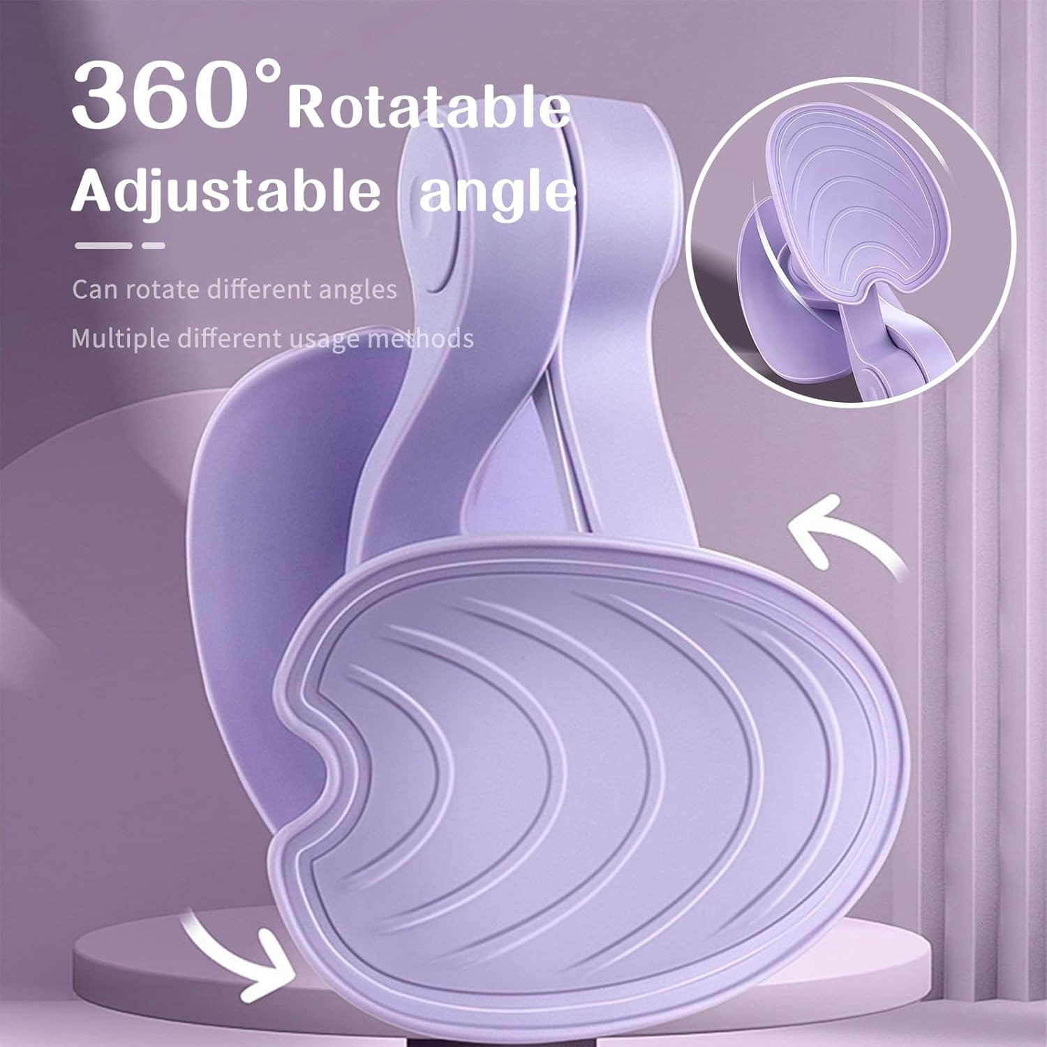 Thigh Exerciser Portable Design Easy To Use Strengthens Muscles Improves Flexibility Provides Comfortable Grip (Random Color) - Image 2